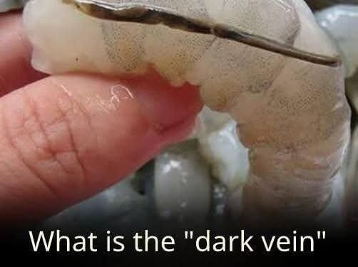 What exactly is the shrimp vein?.