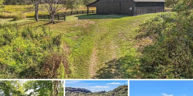 100-Acre Kentucky Farm with Cabin, Ponds & Creek