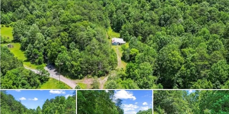 Rustic 2-Bedroom Home on 25 Private Acres in Bulls Gap, Tennessee
