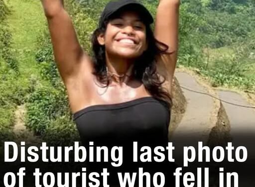 Disturbing last photo of tourist who fell in volcano and was left to die by guide