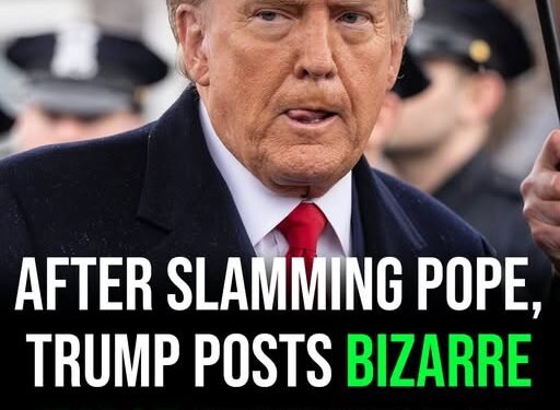After slamming the Pope, Trump posts image of himself as Jesus