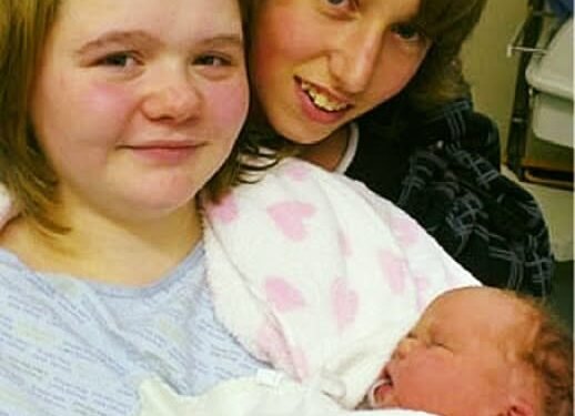 The 14-year-olds became Britain’s youngest parents