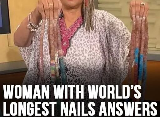 Woman with world’s longest nails answers question everyone asks