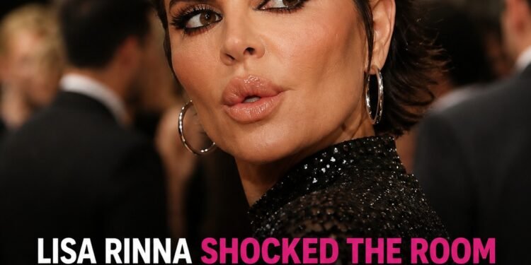 Lisa Rinna Stuns in Daring Feathered Gown at Bezos Pre-Met Gala Party – Photos