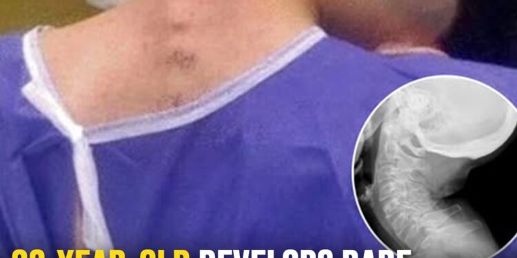 23-year-old develops rare condition called ‘dropped head syndrome’