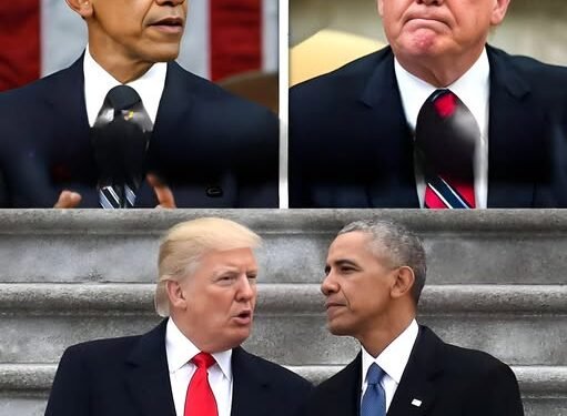 Trump and Obama Clash Live on Air: A Historic Moment in Political Discourse