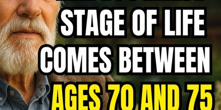 Between the ages of 70 and 75: 5 aspects that can make this stage more challenging.