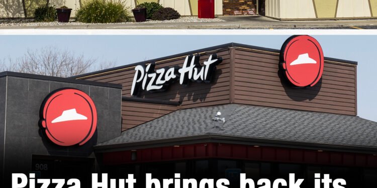 Pizza Hut brings back its old-school restaurant features as nostalgic customers are thrilled
