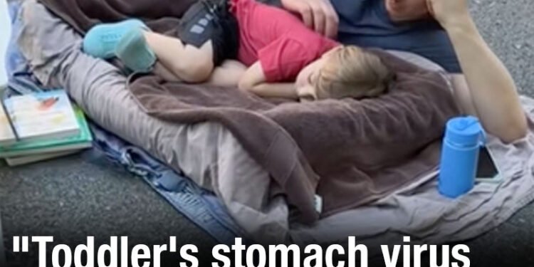 “Toddler’s stomach virus moved to the driveway”: Mom sparks mass criticism over treatment of toddler