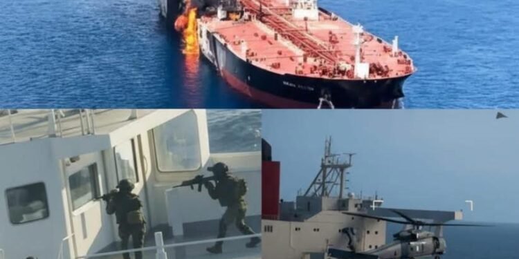 U.S. Military Intercepts Vessel During Maritime Security Operation Amid Rising Global Tensions