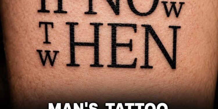 Man’s Tattoo Goes Viral Because Nobody Can Und