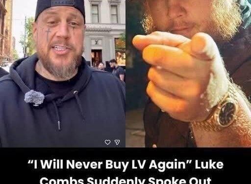 I Will Never Buy LV Again” Luke Combs Suddenly Spoke Out Against LV After Jelly Roll Was Treated Like A Criminal At A Louis Vuitton Store