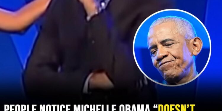 Barack Obama’s reaction says it all as Michelle surprise him with deeply touching tribute