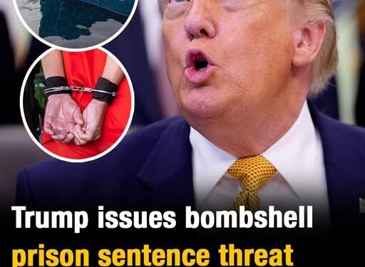 Trump issues bombshell prison sentence threat as Reflecting Pool is hit by another blow
