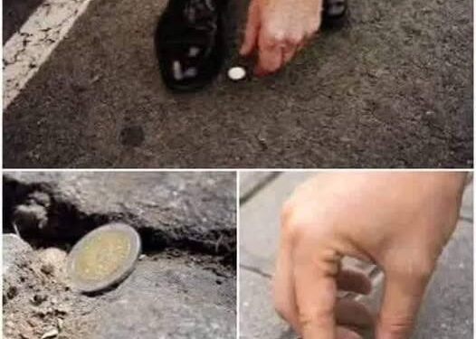 Did you know that if you find a coin on the street it mean…