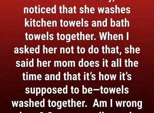 Why Experts Say You Should Never Wash Kitchen and Bathroom Towels Together