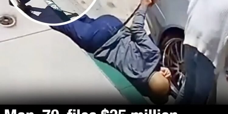 Man, 70, files $35 million lawsuit against city after tripping on sidewalk – video footage reveals what happened