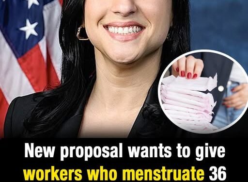New proposal wants to give workers who menstruate 36 extra paid days off a year and the US is now joining the debate