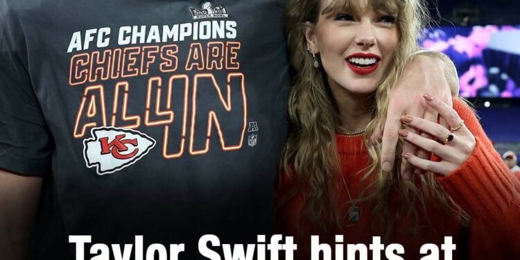 Taylor Swift hints at new name after marrying Travis Kelce