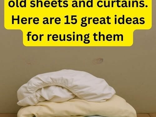 15+ Ways To Upcycle Old Curtains And Bed Sheets