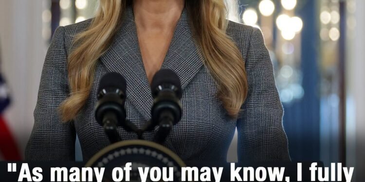 First Lady Melania Trump has publicly welcomed the U.S……