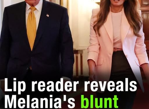 Lip reader reveals Melania’s blunt two-word order to Donald Trump