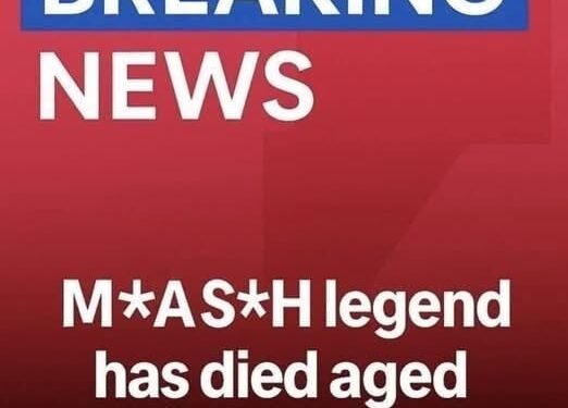 Honoring His Enduring MAS*H Legacy