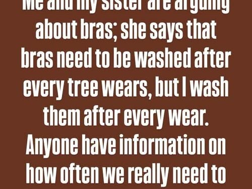 How Often We Should Really Be Washing Our Bras