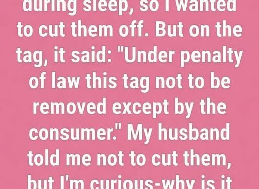 The Truth Behind Pillow Tags: Why You Can Remove Them