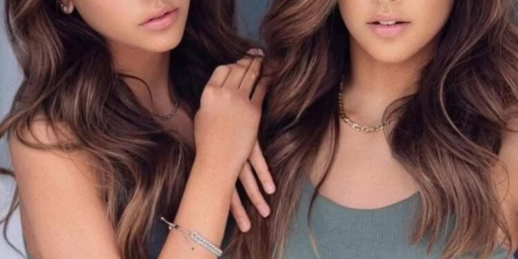 ‘Most beautiful twins in the world’ are now stunning young teens