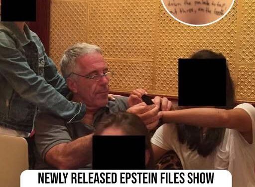 Disturbing Epstein files photos show women with chilling messages on bodies