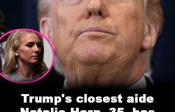 Trump’s closest aide Natalie Harp, 35, has a new nickname after video showing their relationship emerges