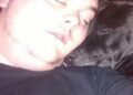 Geo the dog sensed something was wrong and saved a life