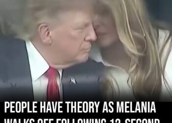 People have theory as Melania walks off following 12-second ‘argument’ with Donald Trump at Freedom 250 event