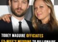 Tobey Maguire officiates ex-wife’s wedding weeks after finalizing their divorce