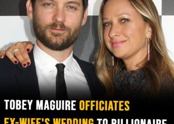 Tobey Maguire officiates ex-wife’s wedding weeks after finalizing their divorce