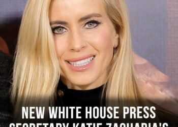 New White House Press Secretary Katie Zacharia’s posts about wild conspiracy resurface